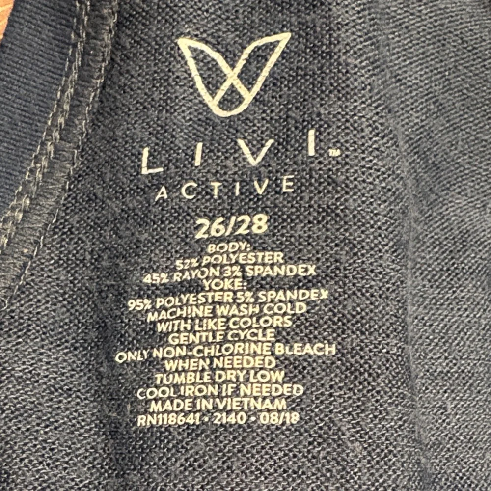 Livi Active Women's V‑Neck Long Sleeve Top - Teal - Picture 5 of 5